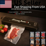 Vacuum Sealer Machine Food Preservation Storage Saver Automatic With Seal Bag