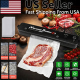 Vacuum Sealer Machine Food Preservation Storage Saver Automatic With Seal Bag