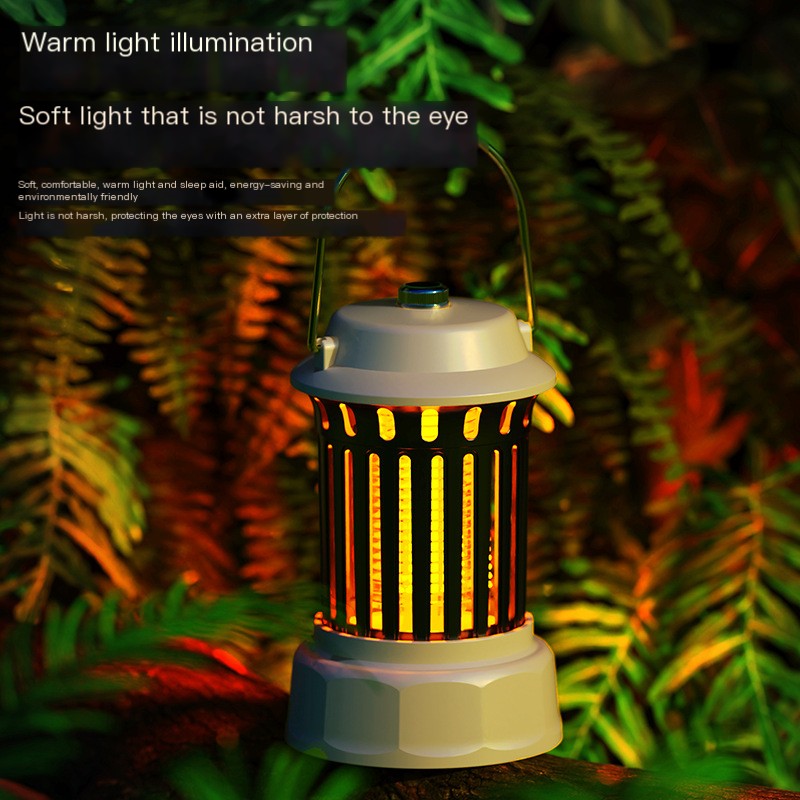 Outdoor Vintage Camping Mosquito Lamp with USB Port