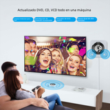 HD Bluetooth DVD CD Player with Portable Speaker