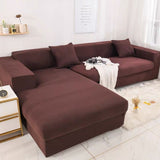 Canvas Sofa Cover Set - Modern Anti-Slip Design