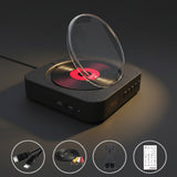 HD Bluetooth DVD CD Player with Portable Speaker