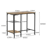 2-piece Set Of Bar Tables And Chairs