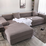 Canvas Sofa Cover Set - Modern Anti-Slip Design