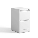 2 Drawer Metal Vertical File Cabinet With Lock Office Home Steel Vertical File Cabinet For A4 Legal