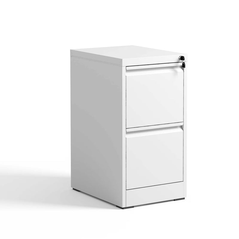 2 Drawer Metal Vertical File Cabinet With Lock Office Home Steel Vertical File Cabinet For A4 Legal